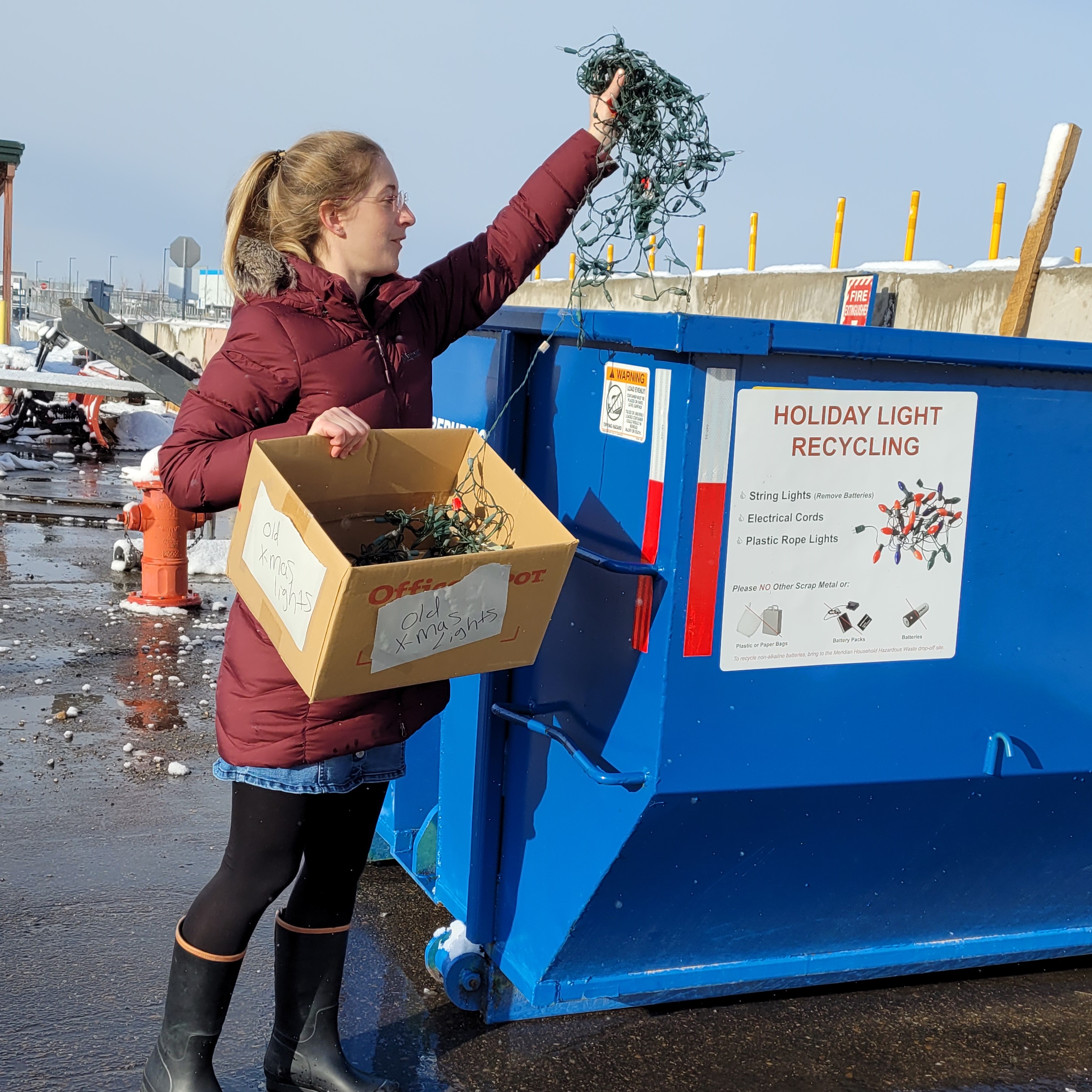 Recycle the Fall  City of Meridian