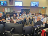 Youth Safety Academy participants checking out the Ada County Dispatch Center