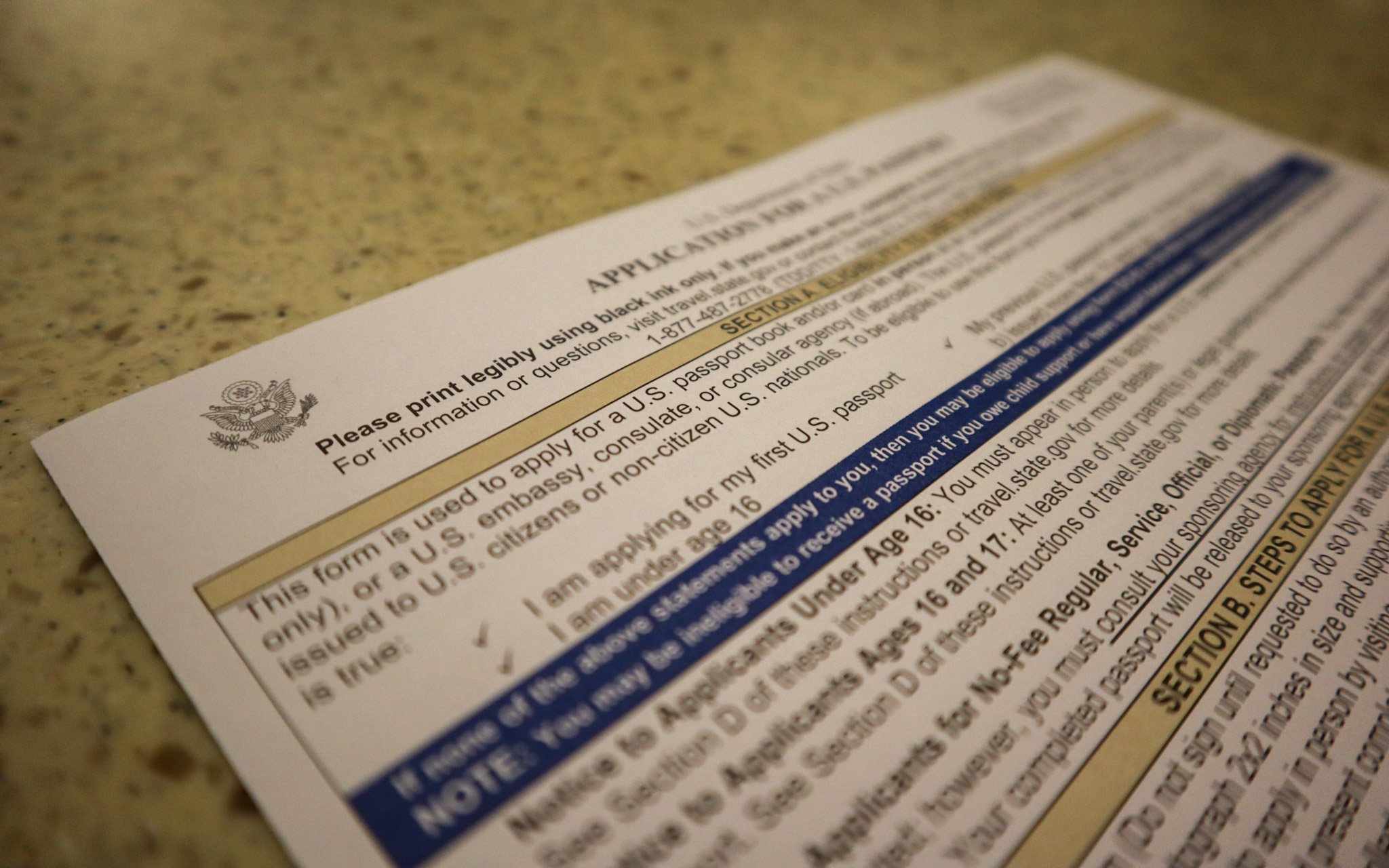 USA passport