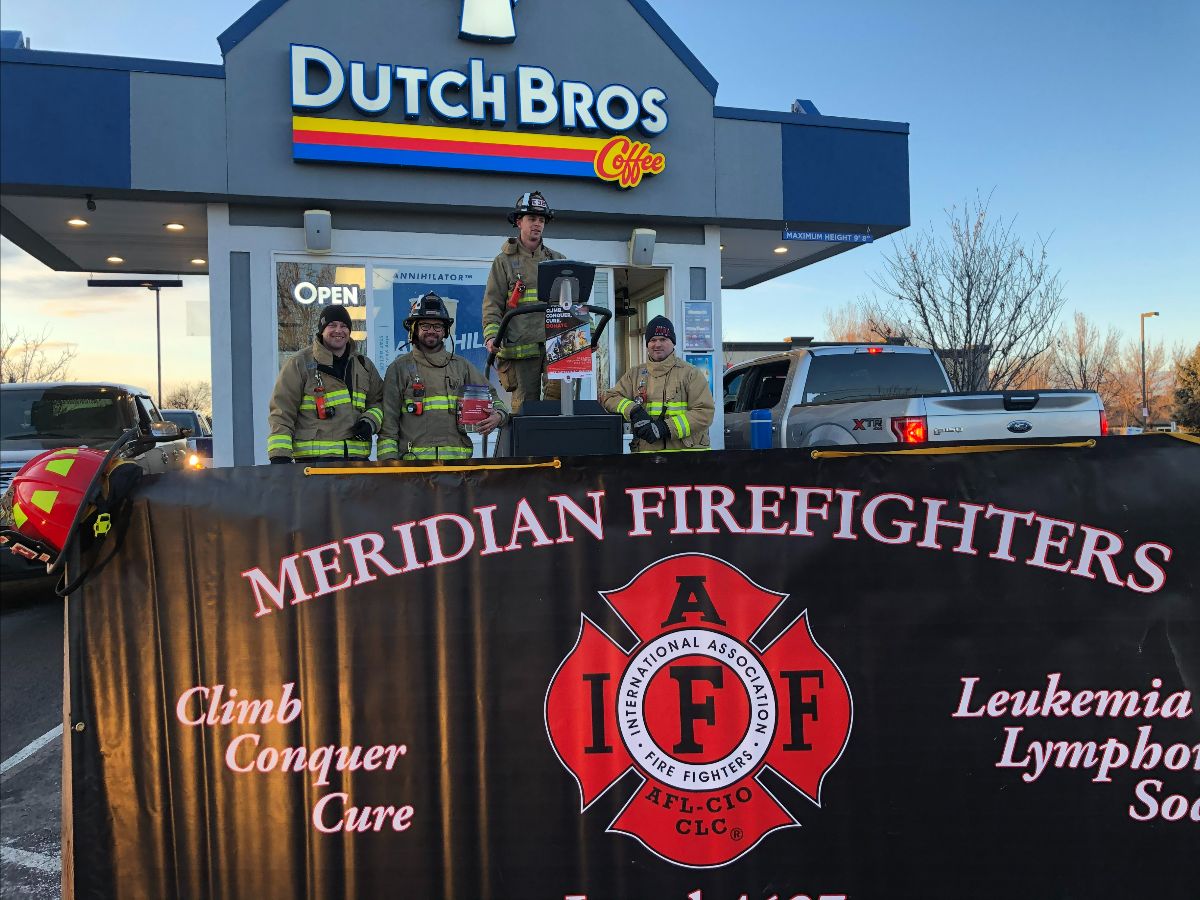 Meridian Firefighters Raise Funds for Leukemia & Lymphoma Society Firefighter Stair Climb