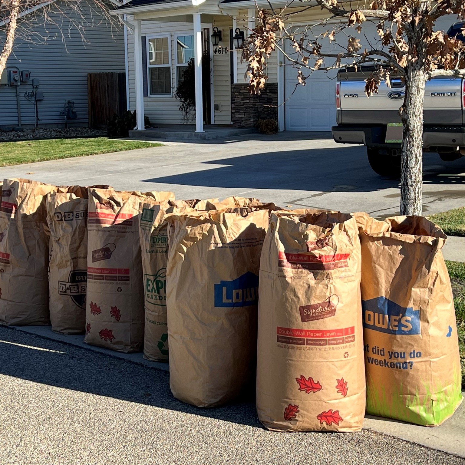 Kroger® 39 Gallon Lawn & Leaf Drawstring Bags, 18 ct - Kroger